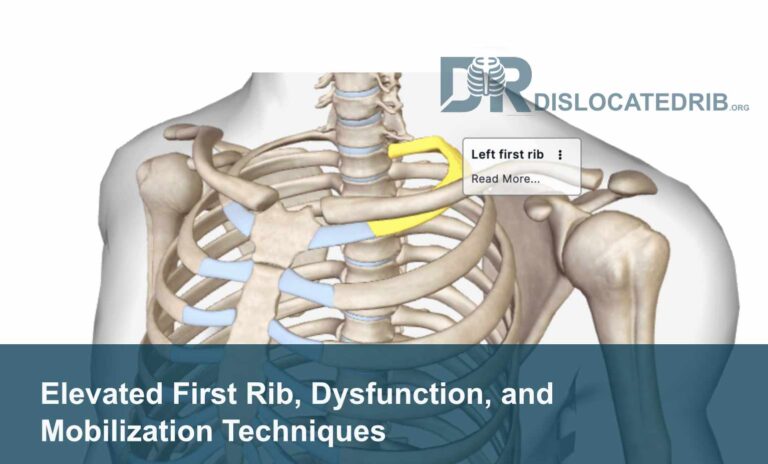 Elevated First Rib, Dysfunction, and Mobilization Steps